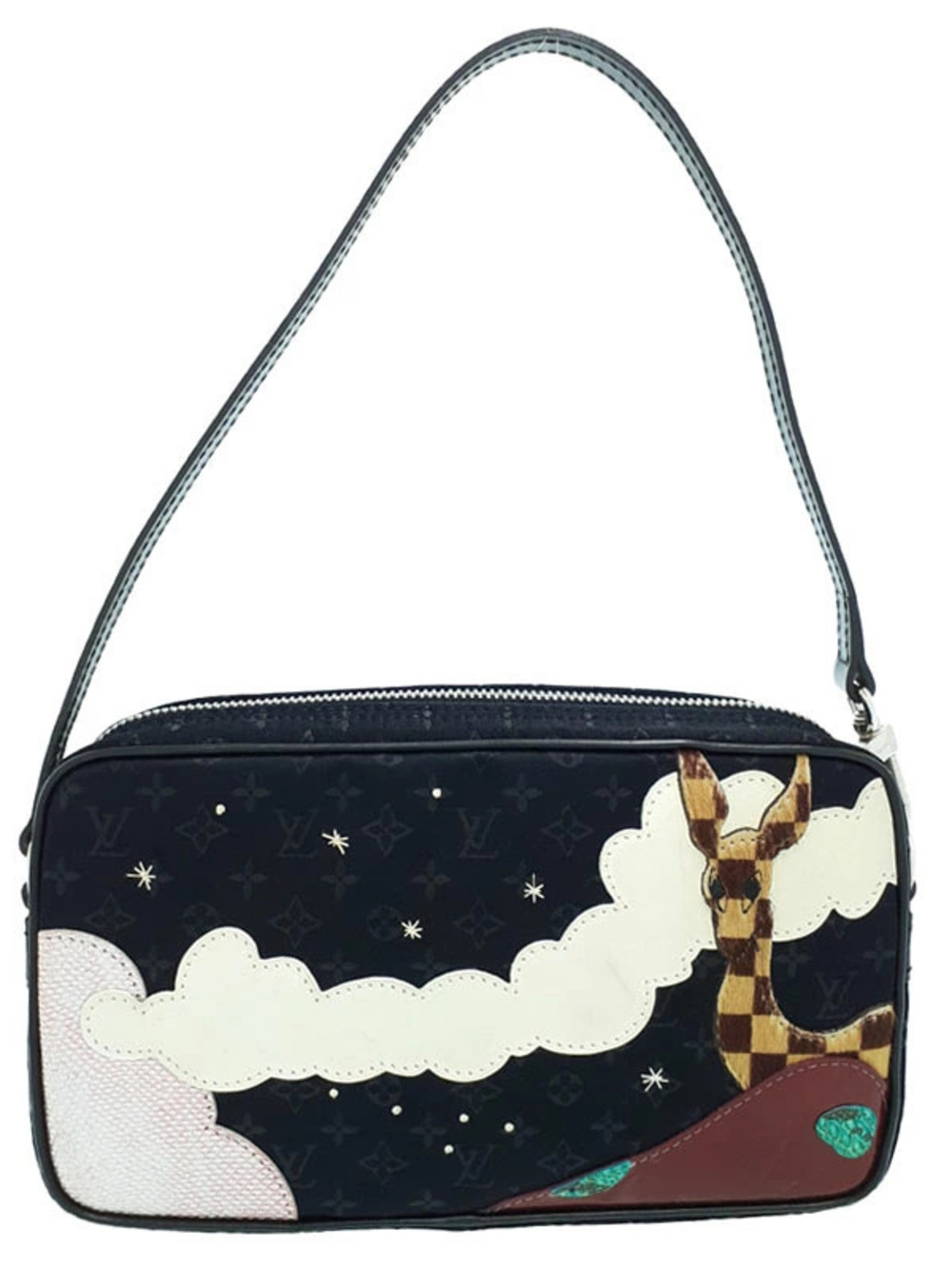 Louis Vuitton Conte de Fe Pochette Giraffe Shoulder Bag